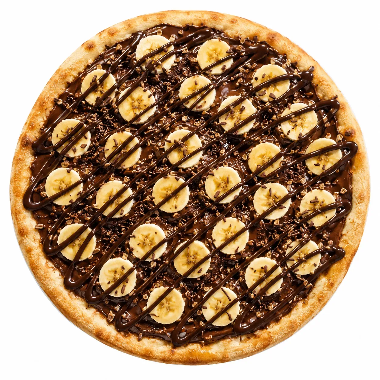 Banana com chocolate